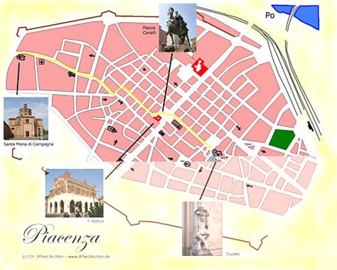 naviga verso piacenza|Piacenza: Stadtplan, Tipps & Infos